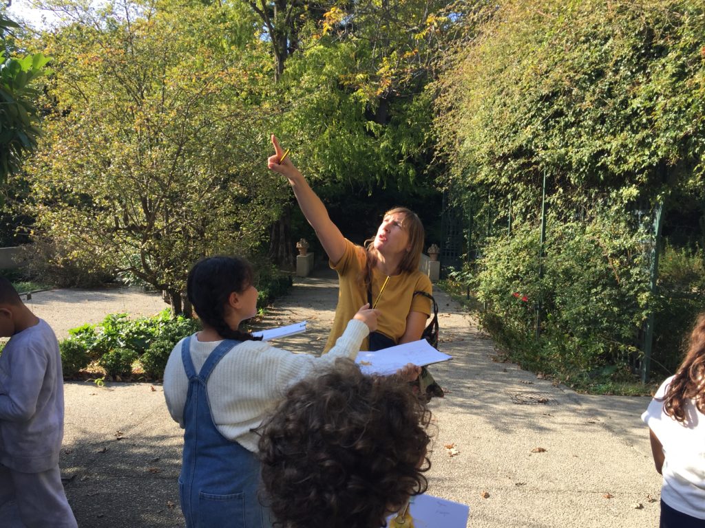 Inventaire poétique et illustré du jardin botanique avec Amélie Jackowsky - Atelier c'est mon patrimoine,